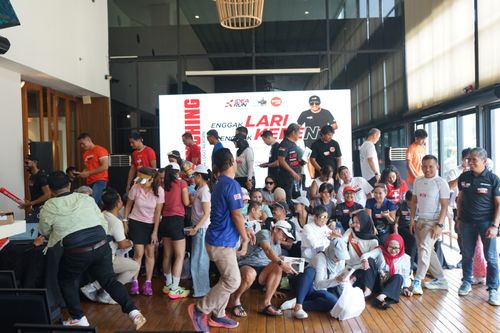 Race photo from Soft Launching Buku "Enggak Lari, Enggak Keren" & IdeaRun