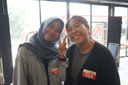 Race photo from Soft Launching Buku "Enggak Lari, Enggak Keren" & IdeaRun