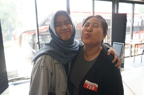 Race photo from Soft Launching Buku "Enggak Lari, Enggak Keren" & IdeaRun