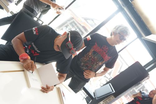 Race photo from Soft Launching Buku "Enggak Lari, Enggak Keren" & IdeaRun