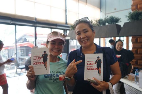 Race photo from Soft Launching Buku "Enggak Lari, Enggak Keren" & IdeaRun