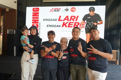 Race photo from Soft Launching Buku "Enggak Lari, Enggak Keren" & IdeaRun