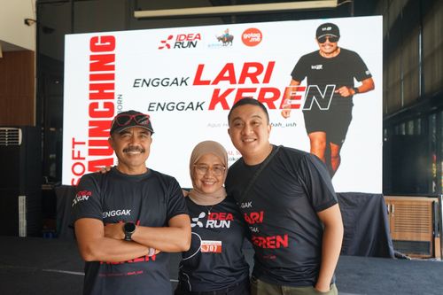 Race photo from Soft Launching Buku "Enggak Lari, Enggak Keren" & IdeaRun