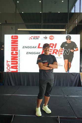 Race photo from Soft Launching Buku "Enggak Lari, Enggak Keren" & IdeaRun