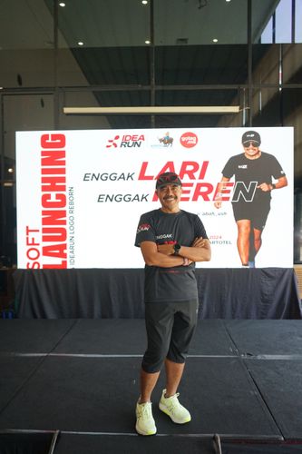 Race photo from Soft Launching Buku "Enggak Lari, Enggak Keren" & IdeaRun