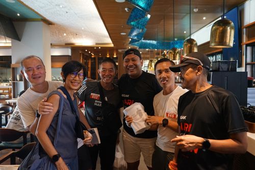 Race photo from Soft Launching Buku "Enggak Lari, Enggak Keren" & IdeaRun