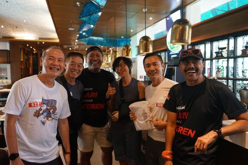 Race photo from Soft Launching Buku "Enggak Lari, Enggak Keren" & IdeaRun