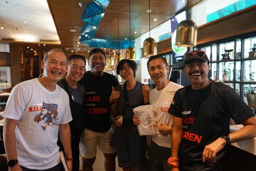 Race photo from Soft Launching Buku "Enggak Lari, Enggak Keren" & IdeaRun