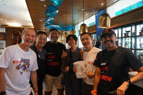 Race photo from Soft Launching Buku "Enggak Lari, Enggak Keren" & IdeaRun