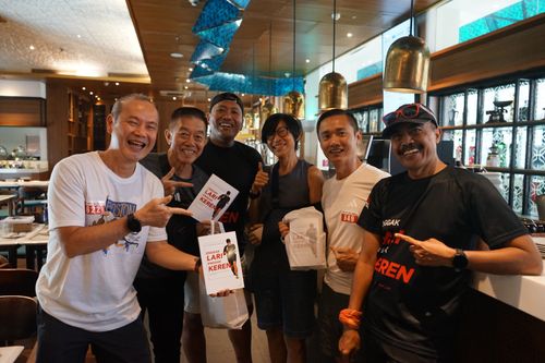 Race photo from Soft Launching Buku "Enggak Lari, Enggak Keren" & IdeaRun