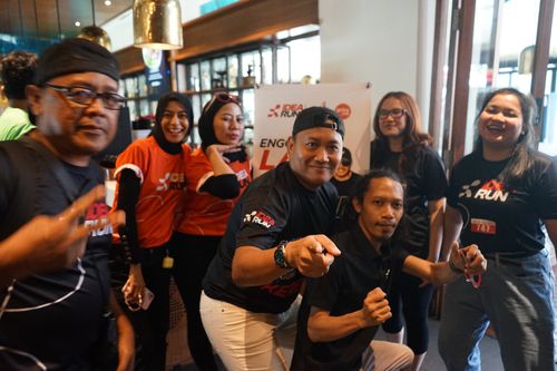 Race photo from Soft Launching Buku "Enggak Lari, Enggak Keren" & IdeaRun