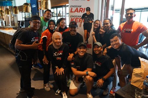 Race photo from Soft Launching Buku "Enggak Lari, Enggak Keren" & IdeaRun