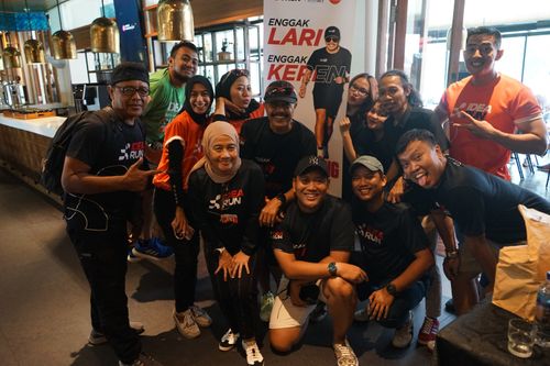 Race photo from Soft Launching Buku "Enggak Lari, Enggak Keren" & IdeaRun