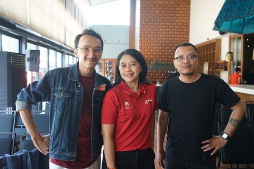 Race photo from Soft Launching Buku "Enggak Lari, Enggak Keren" & IdeaRun