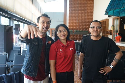 Race photo from Soft Launching Buku "Enggak Lari, Enggak Keren" & IdeaRun