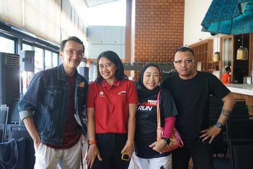 Race photo from Soft Launching Buku "Enggak Lari, Enggak Keren" & IdeaRun