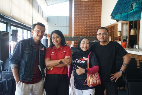 Race photo from Soft Launching Buku "Enggak Lari, Enggak Keren" & IdeaRun
