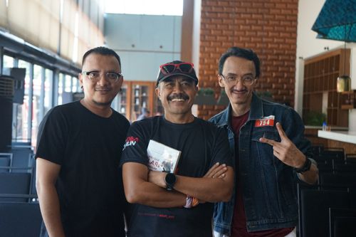 Race photo from Soft Launching Buku "Enggak Lari, Enggak Keren" & IdeaRun