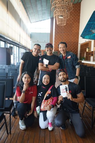 Race photo from Soft Launching Buku "Enggak Lari, Enggak Keren" & IdeaRun