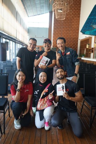 Race photo from Soft Launching Buku "Enggak Lari, Enggak Keren" & IdeaRun