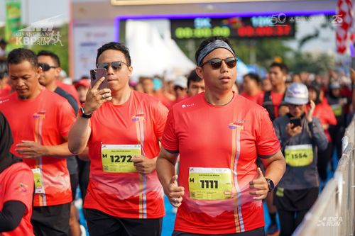 Race photo from CISANGKAN KBP CITY RUN 2025
