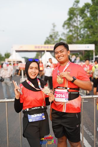 Race photo from CISANGKAN KBP CITY RUN 2025