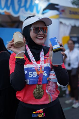 Race photo from CISANGKAN KBP CITY RUN 2025