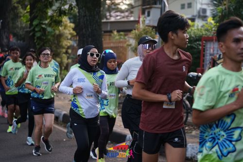 Race photo from CISANGKAN  KBP CITY RUN VIBES 2025