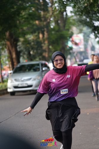 Race photo from CISANGKAN  KBP CITY RUN VIBES 2025