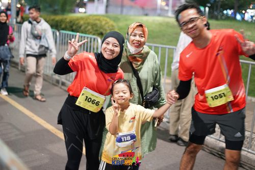 Race photo from CISANGKAN KBP CITY RUN 2025