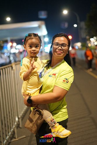 Race photo from CISANGKAN KBP CITY RUN 2025
