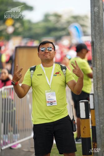 Race photo from CISANGKAN KBP CITY RUN 2025