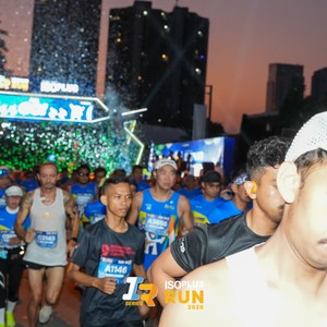 Race photo from ISOPLUS RUN 2026 - JAKARTA