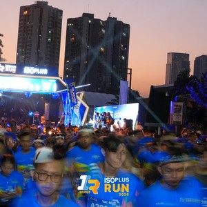 Race photo from ISOPLUS RUN 2026 - JAKARTA