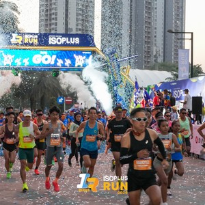 Race photo from ISOPLUS RUN 2026 - JAKARTA