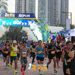 Race photo from ISOPLUS RUN 2026 - JAKARTA