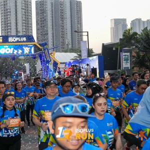 Race photo from ISOPLUS RUN 2026 - JAKARTA