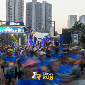 Race photo from ISOPLUS RUN 2026 - JAKARTA
