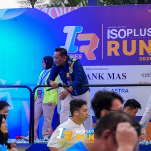 Race photo from ISOPLUS RUN 2026 - JAKARTA
