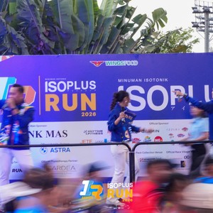 Race photo from ISOPLUS RUN 2026 - JAKARTA