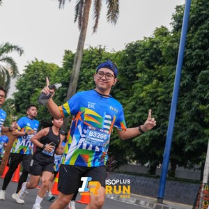 Race photo from ISOPLUS RUN 2026 - JAKARTA