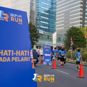 Race photo from ISOPLUS RUN 2026 - JAKARTA