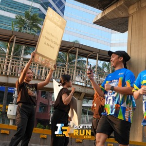 Race photo from ISOPLUS RUN 2026 - JAKARTA