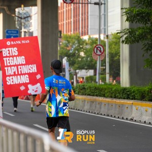 Race photo from ISOPLUS RUN 2026 - JAKARTA