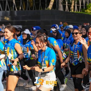 Race photo from ISOPLUS RUN 2026 - JAKARTA