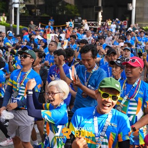 Race photo from ISOPLUS RUN 2026 - JAKARTA