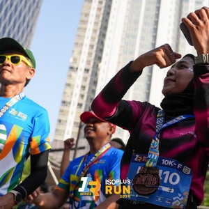 Race photo from ISOPLUS RUN 2026 - JAKARTA