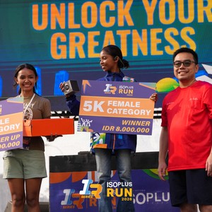 Race photo from ISOPLUS RUN 2026 - JAKARTA
