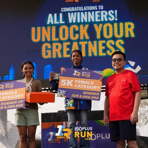 Race photo from ISOPLUS RUN 2026 - JAKARTA
