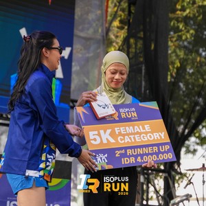 Race photo from ISOPLUS RUN 2026 - JAKARTA